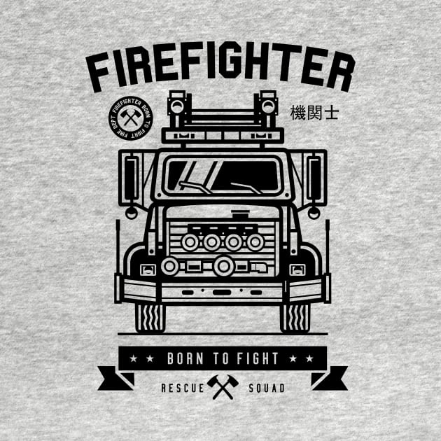 Here come our firefighters by Superfunky